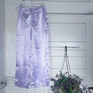 Shein Lavender High Waist Trousers - Medium